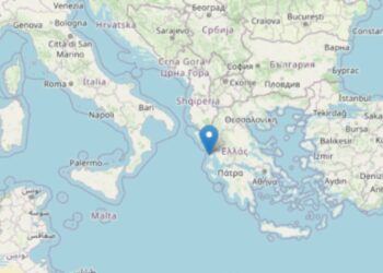 Terremoto oggi in Grecia, 30 agosto 2022 (foto: INGV)