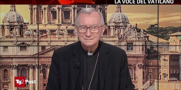 Il cardinale Parolin a Tg2 Post