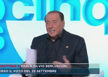 Silvio Berlusconi a Mattino 5