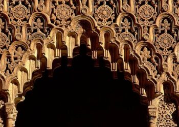 Decorazioni nella Alhambra, Granada (LaPresse)