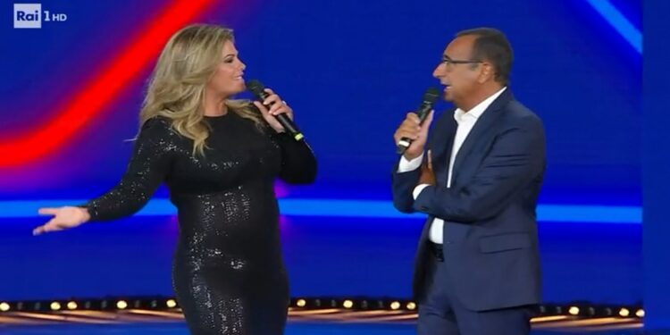 Vanessa Incontrada e Carlo Conti Tim Music Awards 2022