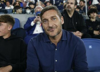 Totti e il figlio