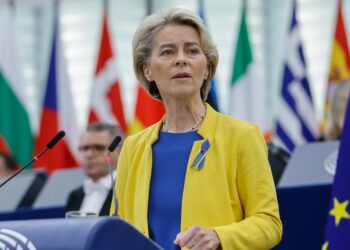 Ursula von der Leyen  (LaPresse)