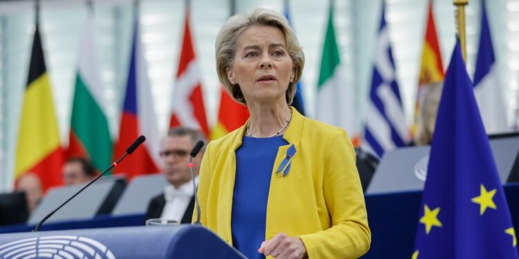 Ursula von der Leyen  (LaPresse)