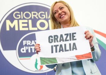 Giorgia Meloni dopo risultati Elezioni Politiche 2022 (LaPresse)