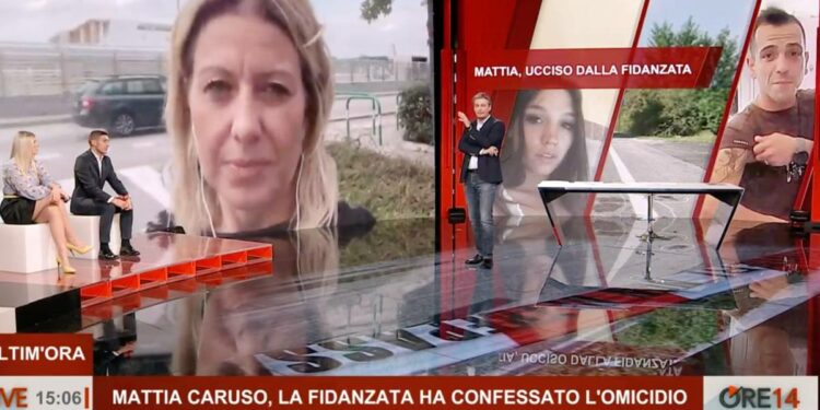 Mattia Caruso, la fidanzata confessa l'omicidio (Ore 14)