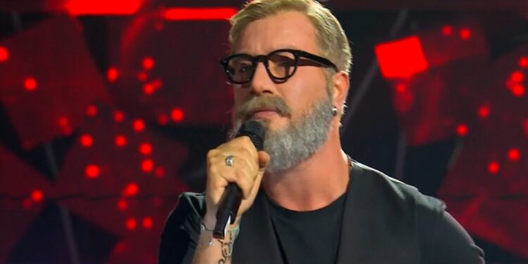 Antonino Spadaccino è Marco Masini a Tale e quale show 2022