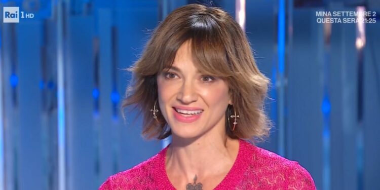 Asia Argento a "Domenica In"