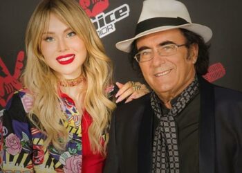 Jasmine e il papà Al Bano in uno scatto a The Voice 
Fonte: lapresse