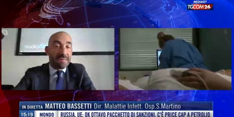 Matteo Bassetti a Dentro i Fatti, TgCom24