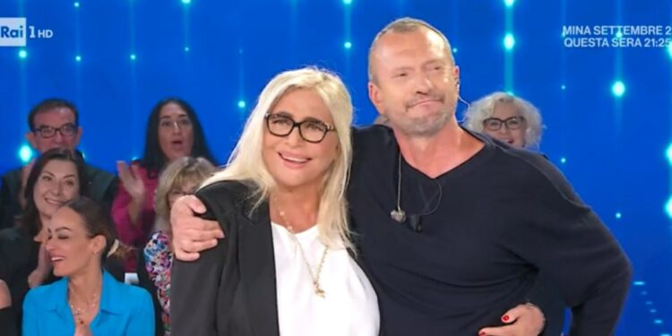 Mara Venier e Biagio Antonacci (Domenica In, 2022)