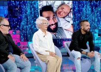 Max Cavallari, Rosy Marrone e Gianluca Arena a Verissimo