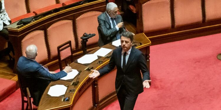 Renzi al Senato