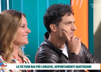 Christiane Filangeri e Alessandro Tersigni a Uno Mattina