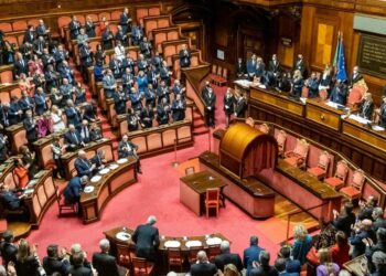 L'aula del Senato (LaPresse)