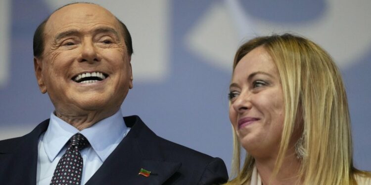 Berlusconi e Meloni