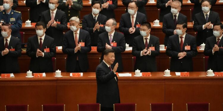 Congresso PCC con Xi Jinping