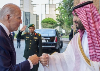 Bin Salman con il Presidente Biden