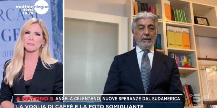 L'avvocato di Angela Celentano a Mattino Cinque