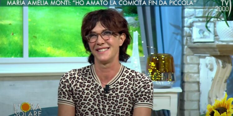 Maria Amelia Monti a "L'Ora Solare"