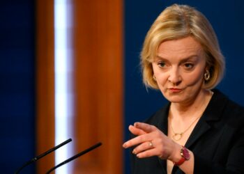 L'ex premier britannica Liz Truss (LaPresse)