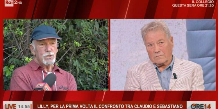 Morte di Liliana Resinovich: in confronto tra Sebastiano (sx) e Claudio (dx) (Rai 2, diretta Ore 14)