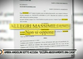 Caso Ambra Angiolini, il documento di Fuori dal Coro