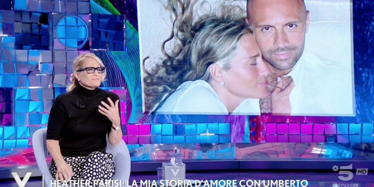 Heather Parisi su Umberto Anzolin a "Verissimo"