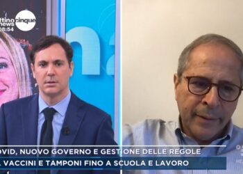 Andrea Crisanti a Mattino Cinque