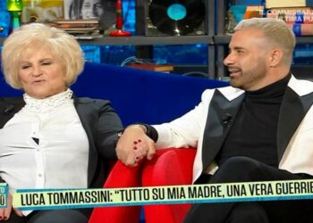 Luca Tommassini e la mamma Lina a Oggi è un altro giorno