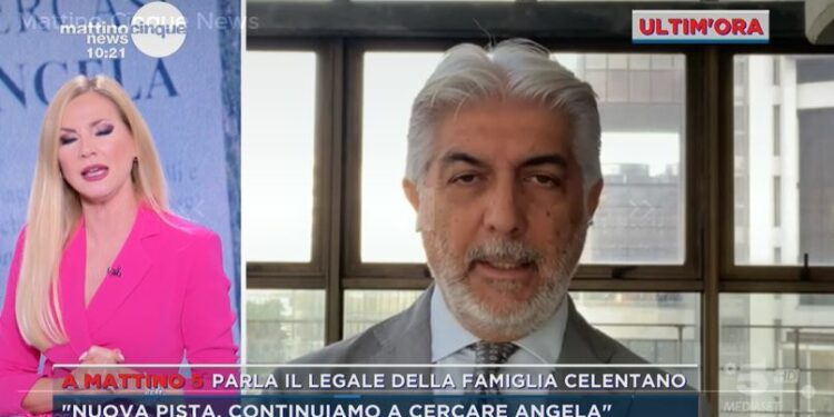 Angela Celentano, avvocato della famiglia a Mattino5