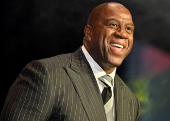 Magic Johnson, l'ex stella della NBA