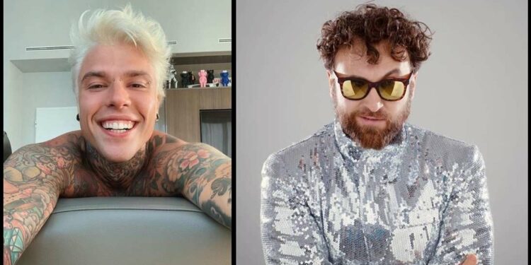 Dargen D'Amico e Fedez
(Foto: web)