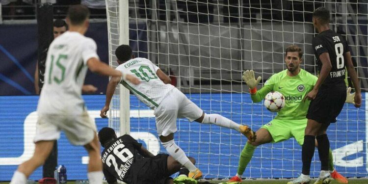 Diretta Sporting Eintracht, Champions League gruppo D (Foto LaPresse)