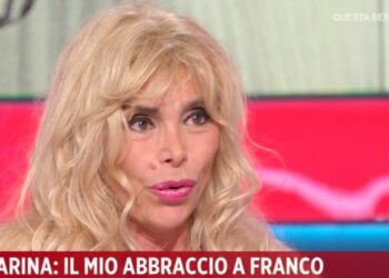 Marina Occhiena ricorda Franco Gatti (Rai 1, diretta Storie Italiane)