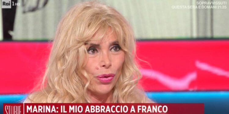 Marina Occhiena ricorda Franco Gatti (Rai 1, diretta Storie Italiane)