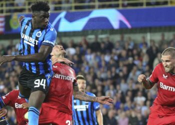 Diretta Bayer Leverkusen Bruges, Champions League gruppo B (Foto LaPresse)