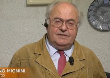 Giuliano Mignini in collegamento con Atlantide