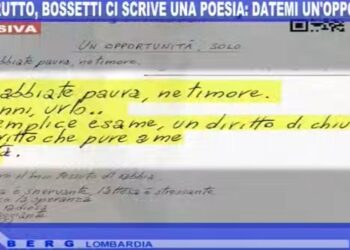 La poesia di Massimo Bossetti dal carcere (Iceberg, TeleLombardia)