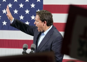 Ron DeSantis, governatore della Florida (LaPresse)