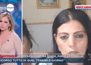 Il caso di Santina Renda a Mattino 5