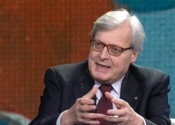 Vittorio Sgarbi a Che Tempo Che Fa