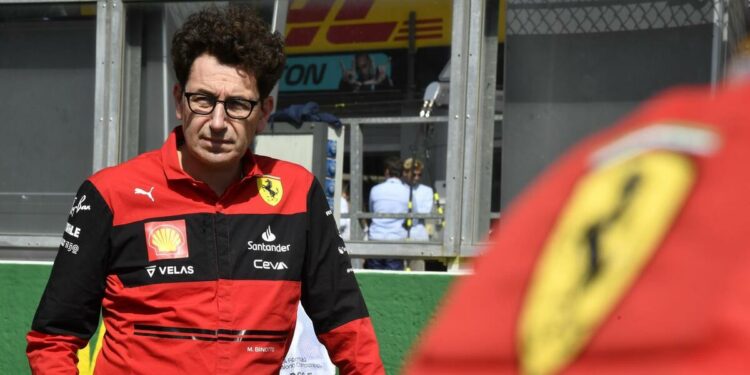 Mattia Binotto, dal 2019 Team Principal della Ferrari (Foto LaPresse)