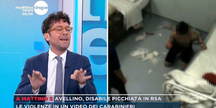 Tonon sulle violenze in casa di riposo (Mattino 5)