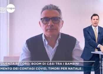 Fabrizio Pregliasco a Mattino Cinque