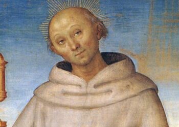 Perugino, San Giacomo della Marca (1393-1476, particolare)