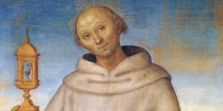 Perugino, San Giacomo della Marca (1393-1476, particolare)