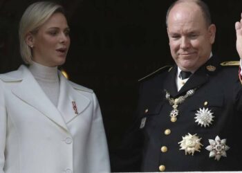 Charlene Di Monaco e il principe Alberto
(Foto: web)