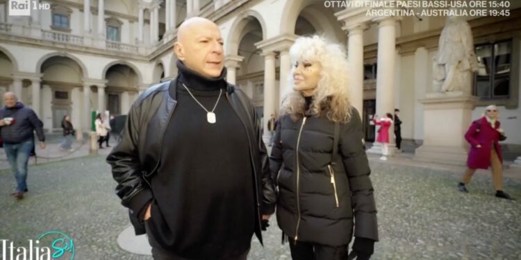 Donatella Rettore e Mauro Corazzi a Italia Sì Viaggiare