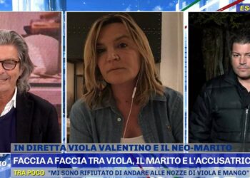 Roberto Alessi, Patrizia Groppelli e Francesco Mango, Pomeriggio 5